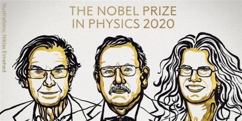 Giải Nobel Vật lý năm 2020 thuộc về 3 nhà khoa học Roger Penrose (người Anh), Reinhard Genzel (người Đức) và Andrea Ghez (người Mỹ) với những nghiên cứu liên quan hố đen.