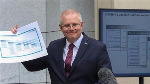 Thủ tướng Úc tiết lộ bản đồ các khu vực được tiêm vắc-xin COVID-19 đầu tiên.