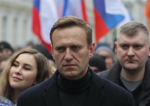 Ông Pavel Zelensky là một thành viên trong tổ chức của chính trị gia đối lập Alexei Navalny. Ảnh: AP.
