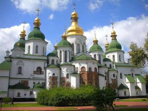 Nhà thờ Chính tòa Thánh Sophia tại Ukraine.