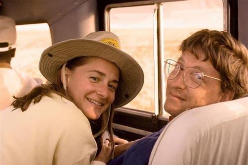 Cặp đôi Melinda và Bill Gates những năm 1990. Ảnh: Quỹ Bill and Melinda Gates.