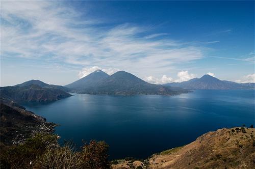 Hồ Atitlan ở Guatemala