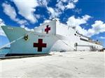 USNS Mercy là tàu bệnh viện lớn nhất của Hải quân Mỹ - Ảnh: Hải quân Mỹ