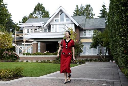 Bà Mạnh Vãn Châu bị quản thúc tại gia ở Vancouver. Ảnh: Getty Images.