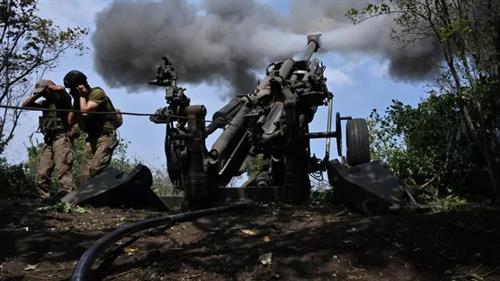 Lựu pháo M777 của Mỹ tại Ukraine. Ảnh: AFP.