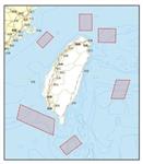 Bản đồ các khu vực mà Trung Quốc sẽ tập trận quanh đảo Đài Loan. Ảnh: Xinhua.