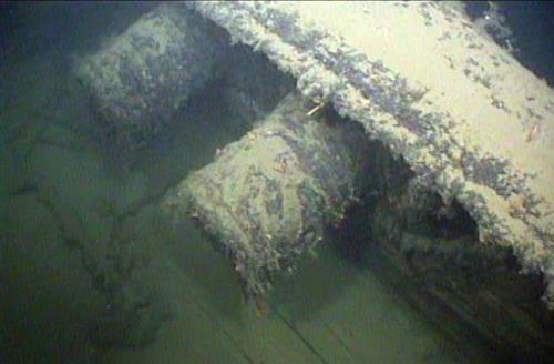 Các nhà khoa học bất ngờ tìm thấy xác tàu chiến Đức ở ngoài khơi bờ biển Na Uy. Ảnh: Reuters.