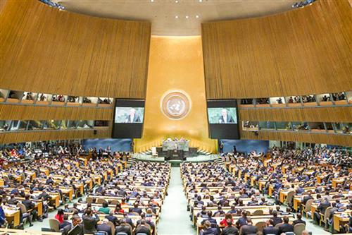 Một cuộc họp của Liên Hợp Quốc. Ảnh: UN Photo